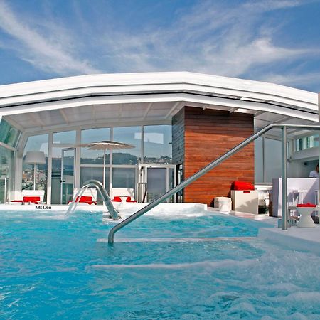 Gran Hotel Nagari Boutique & Spa Vigo Exteriér fotografie The rooftop pool at the Mandarin Oriental Barcelona