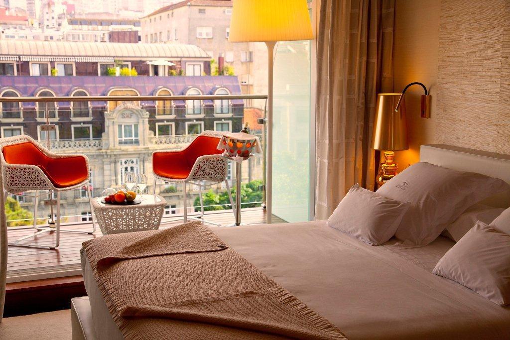 Gran Hotel Nagari Boutique & Spa Vigo Exteriér fotografie A room at the Hotel Indigo Paris Montmartre